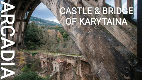 Castle & Bridge Of Karytaina – Arcadia | Greece [4K]