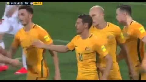 Australia vs Tajikistan 7-0 All Goals Highlights 24/03/2016 World Cup Qualifiers